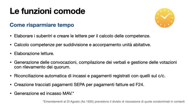 Le funzioni importanti da considerare nella scelta del software gestionale per amministratori di stabili - Arcadia