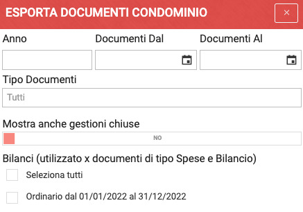 Documenti per passaggio di consegne dell'Amministratore di condominio - Arcadia Software