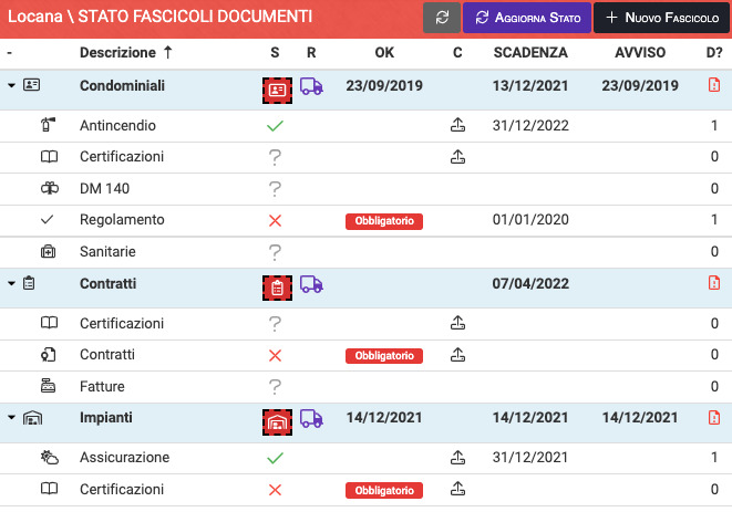 Fascicolo del condominio - Arcadia Software