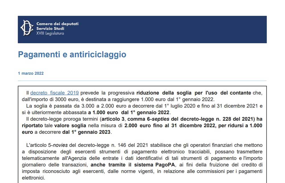 Decreto fiscale 2019 - Arcadia