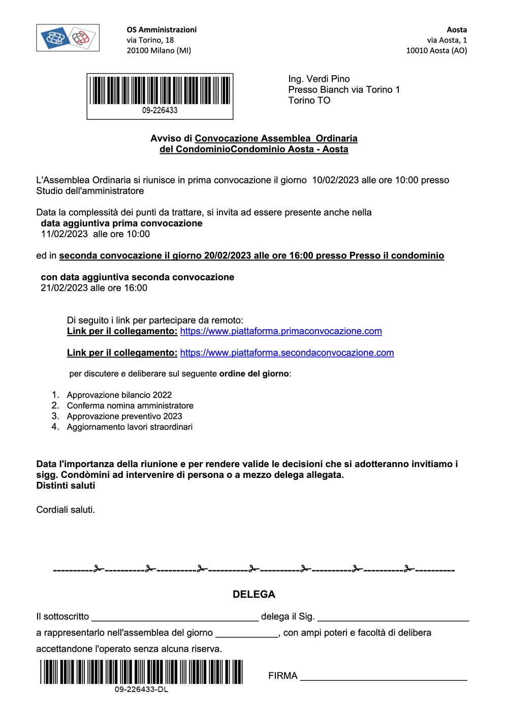 Gestione dell'assemblea condominiale - Arcadia